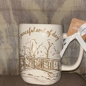 Rae Dunn Disney Mug with Winnie the Pooh Design